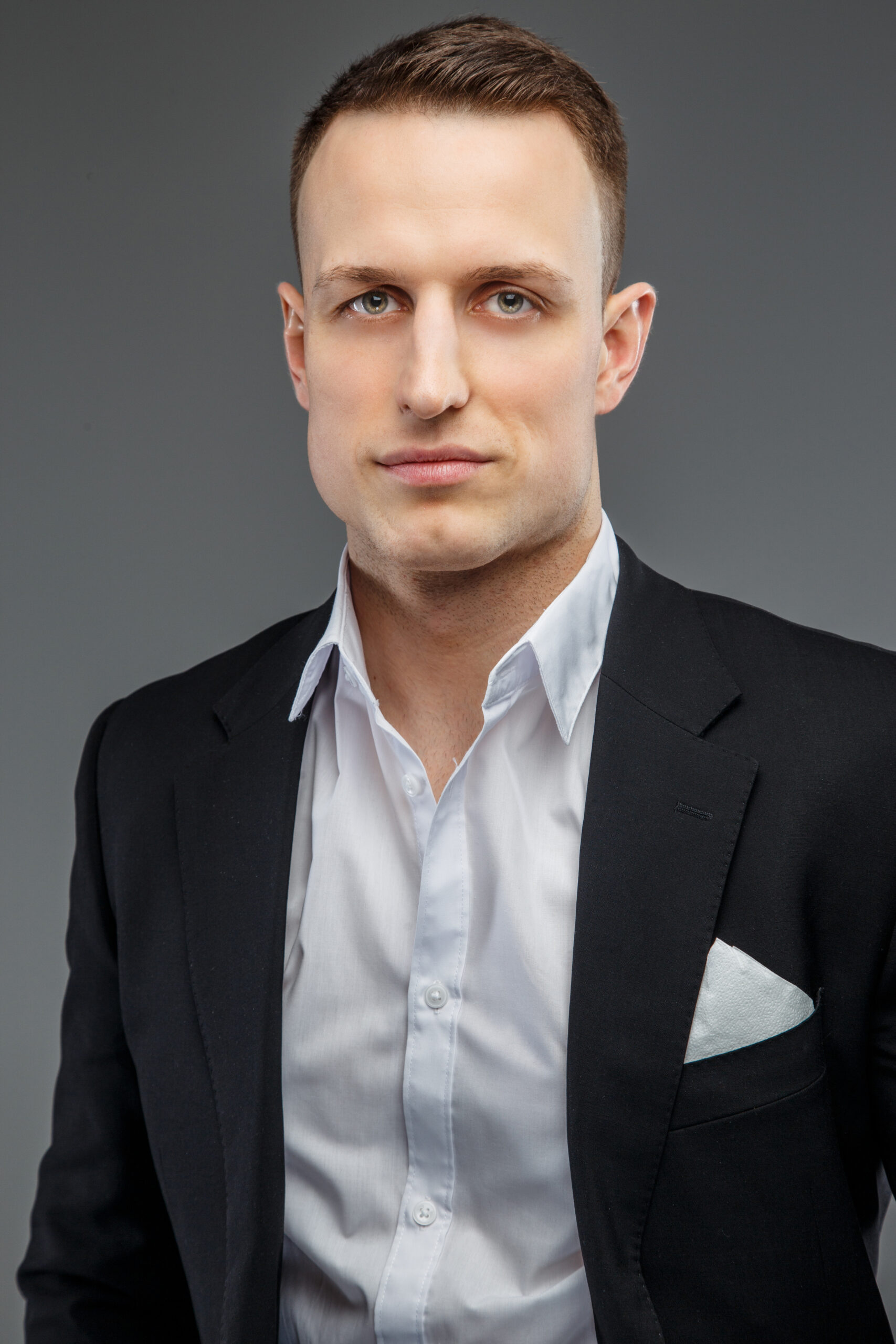 portrait of fashionable man in jacket